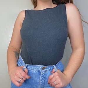 90’s Eddie Bauer high neck tank top